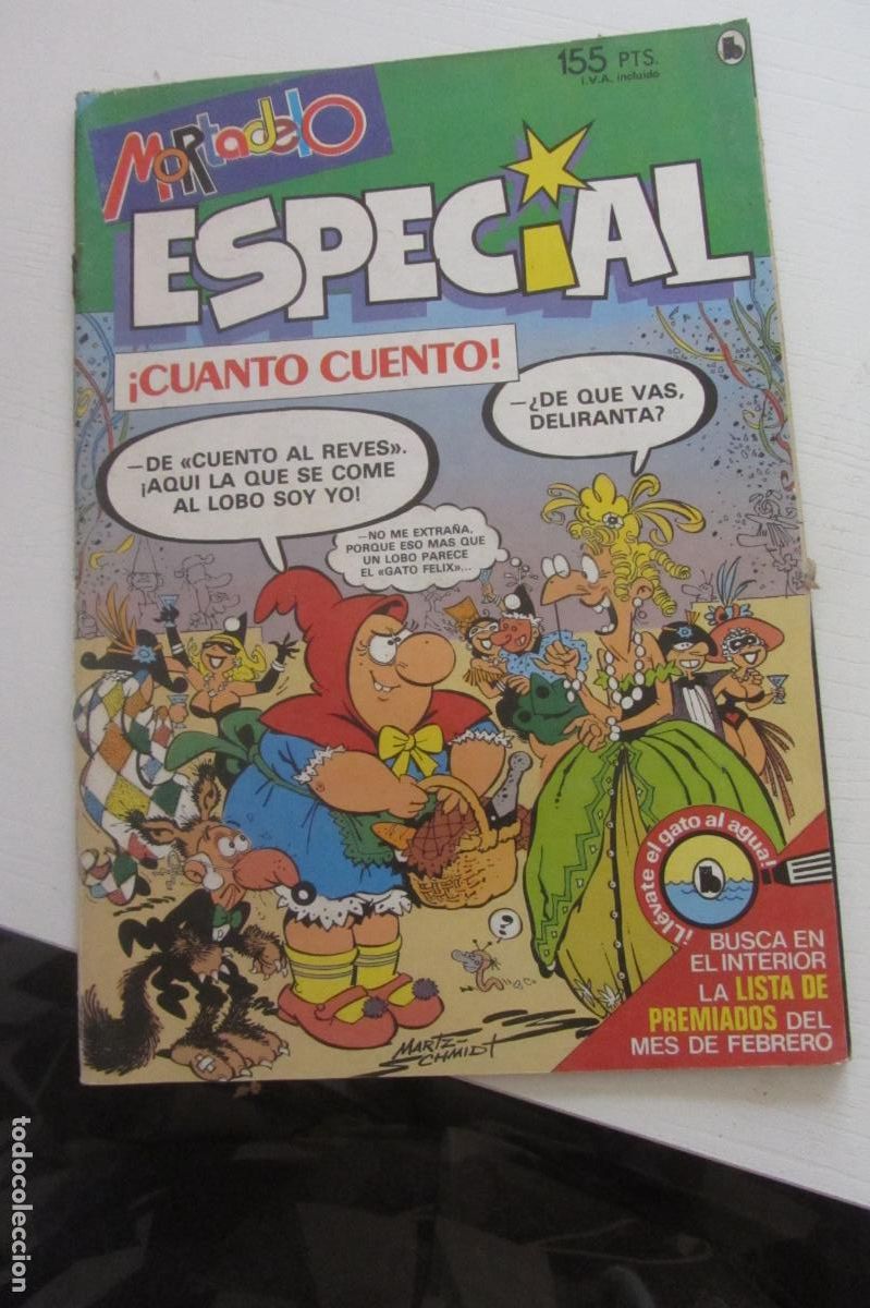 Tebeos: MORTADELO ESPECIAL N&ordm; 206 &iexcl;CUANTO CUENTO! BRUGUERA ARX218