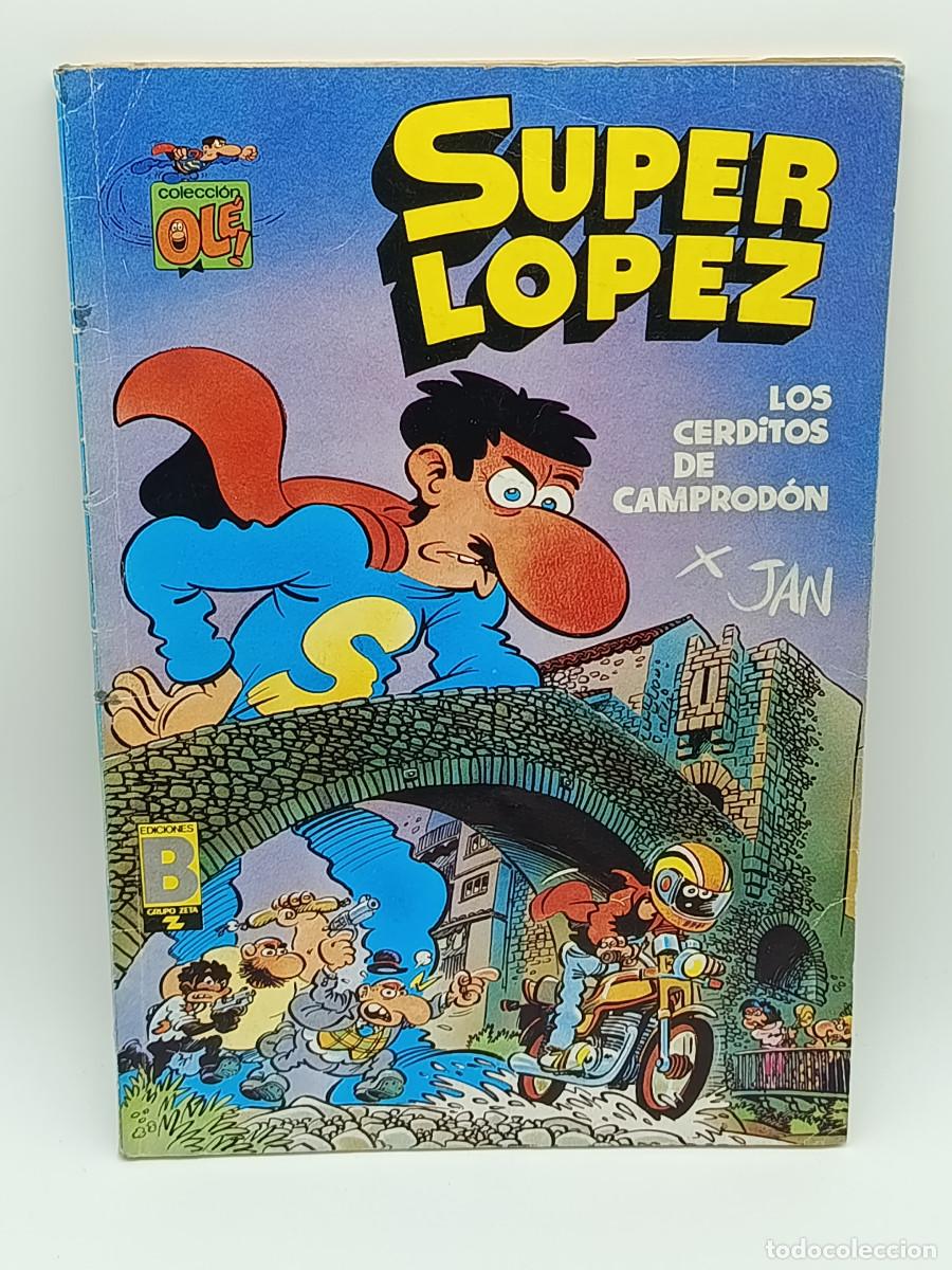 Tebeos: COMIC OLE S.L.16 SUPER LOPEZ LOS CERDITOS DE CAMPRODON. 1990. MYJ.