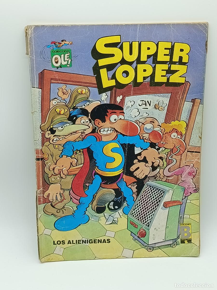 Tebeos: COMIC OLE 4-SL SUPER LOPEZ. 1988. MYJ.