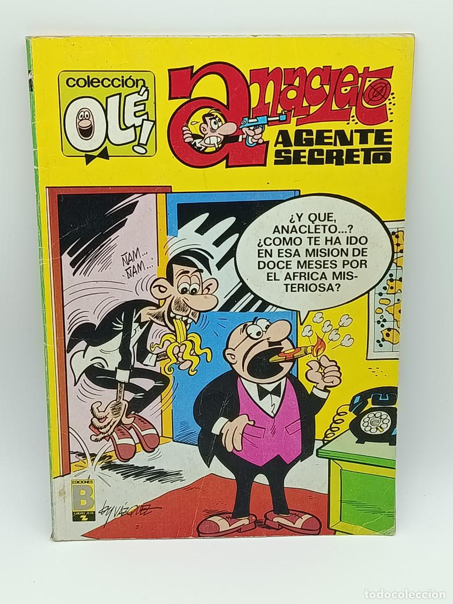 Tebeos: COMIC OLE 12-V.3. ANACLETO AGENTE SECREO. 1988. MYJ.