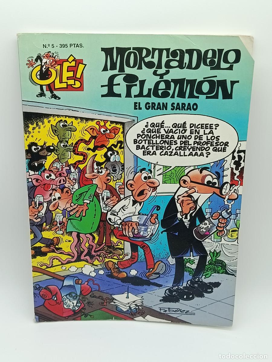 Tebeos: COMIC OLE N&ordm;5. MORTADELO Y FILEMON. EL GRAN SARAO. 1995. MYJ.