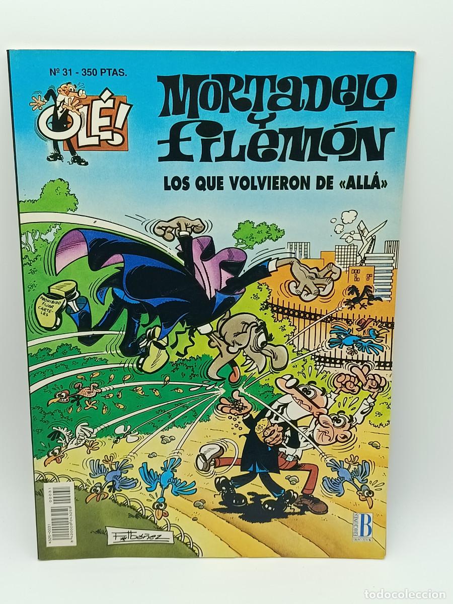 Tebeos: COMIC OLE N&ordm;31. MORTADELO Y FILEMON. LOS QUE VOLVIERON DEL ALLA. 1993. MYJ.