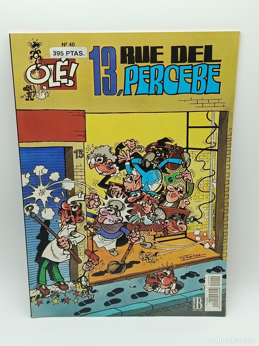 Tebeos: COMIC OLE N&ordm;40. 13, RUE DEL PERCEBE 1993. MYJ.