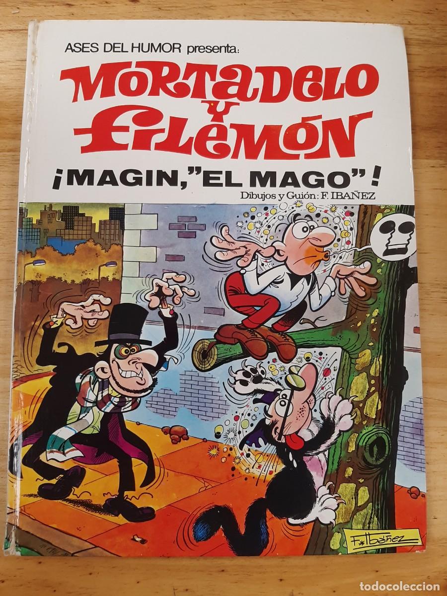 Tebeos: Ases del Humor, Mortadelo y Filem&oacute;n - &iexcl;Mag&iacute;n, &rdquo;El Mago&rdquo;! - F. Iba&ntilde;ez - Editorial Bruguera, 1971