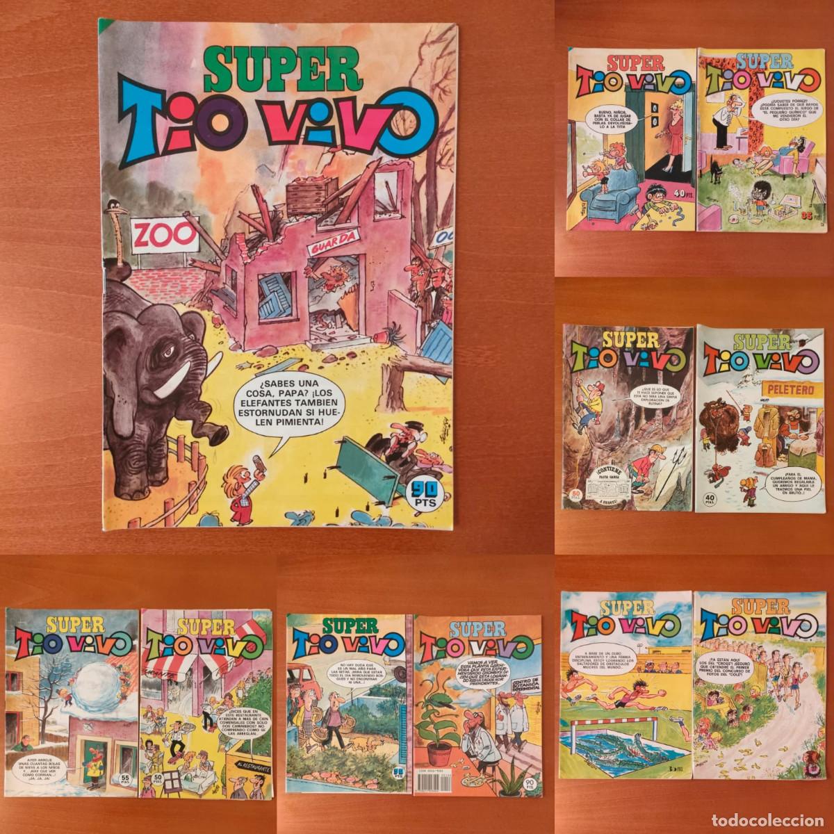 Tebeos: SUPER TIO VIVO LOTE 11 N&ordm; EDITORIAL BRUGUERA