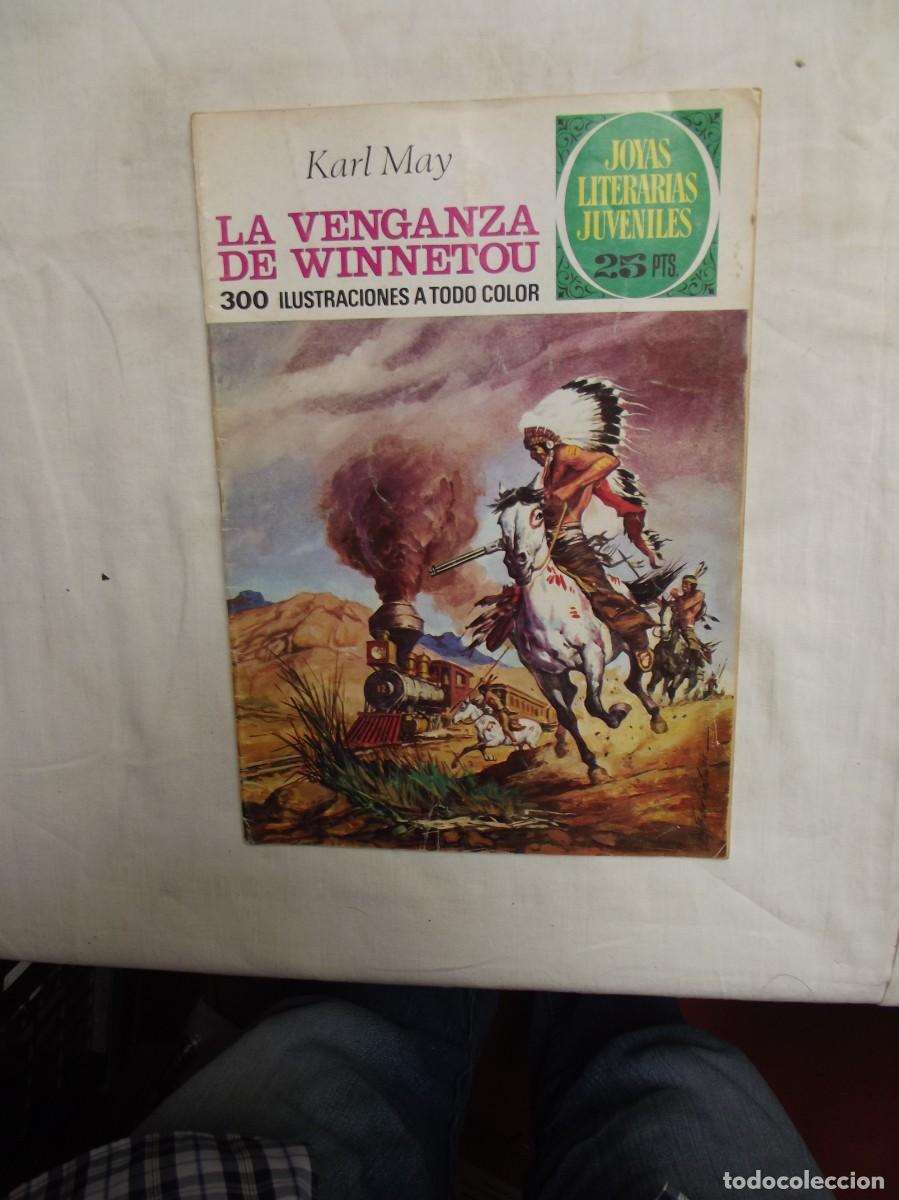 Tebeos: LA VENGANZA DE WINNETOU POR KARL MAY JOYAS LITERARIAS JUVENILES