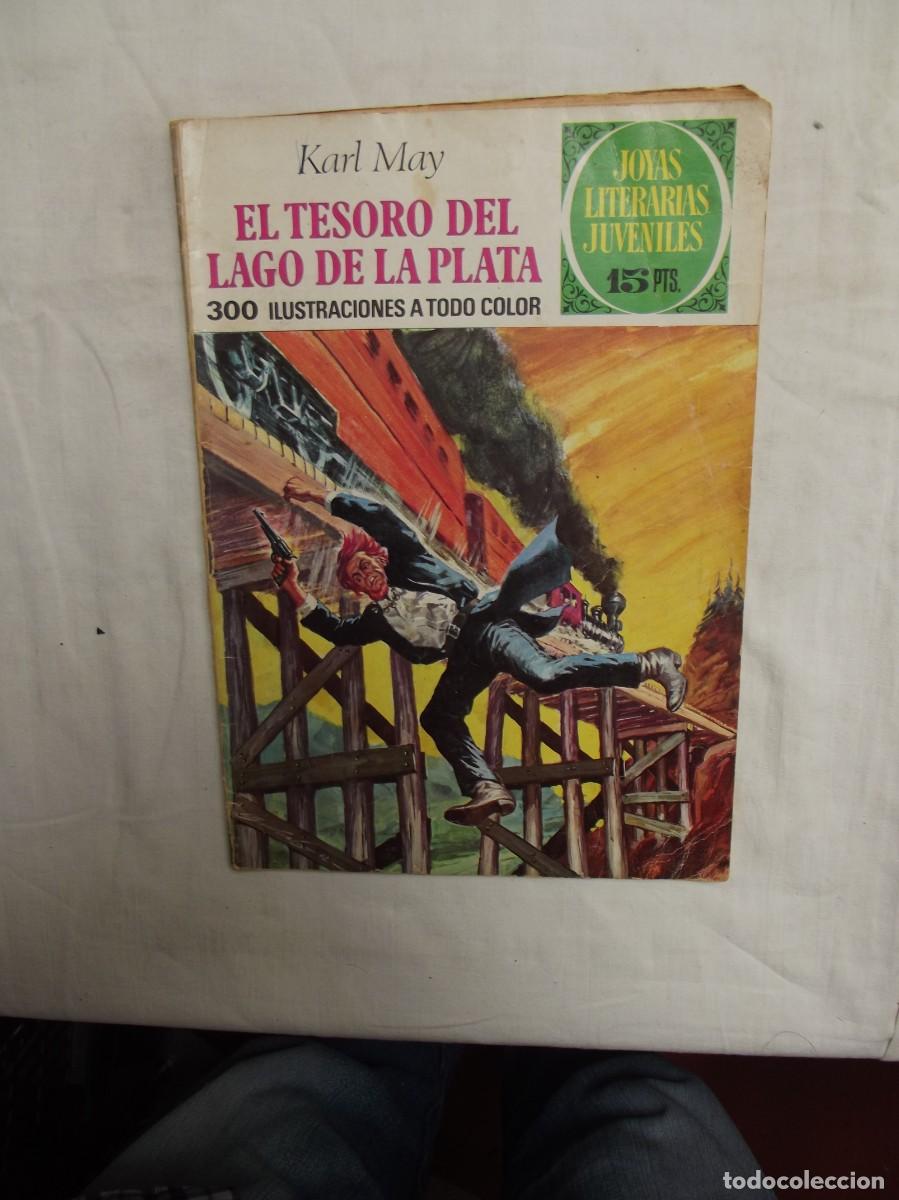 Tebeos: EL TESORO DEL LAGO DE LA PLATA POR KARL MAY JOYAS LITERARIAS JUVENILES