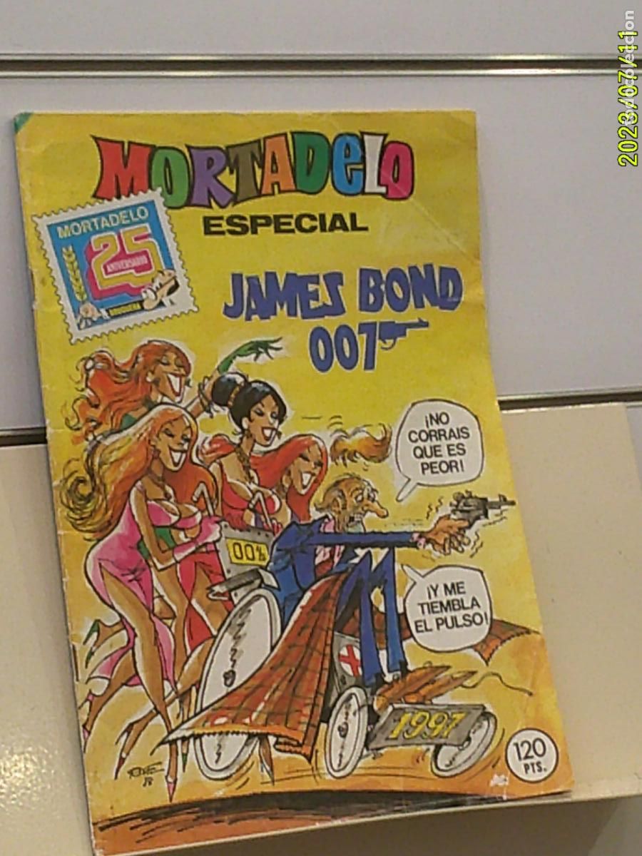 Tebeos: MORTADELO ESPECIAL N&ordm; 171 JAMES BOND 007 - BRUGUERA 1983