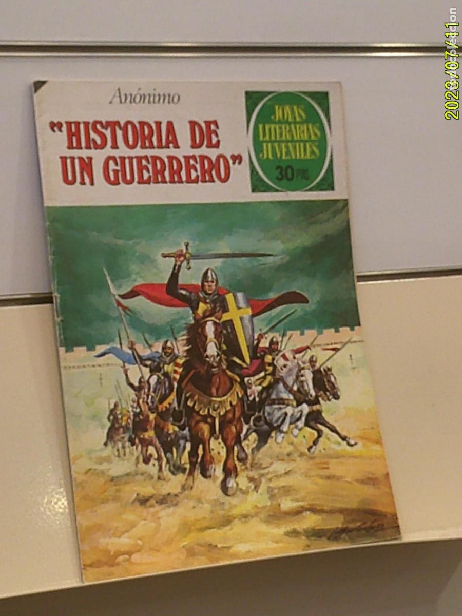 Tebeos: JOYAS LITERARIAS JUVENILES N&ordm; 177 HISTORIA DE UN GUERRERO ANONIMO - BRUGUERA