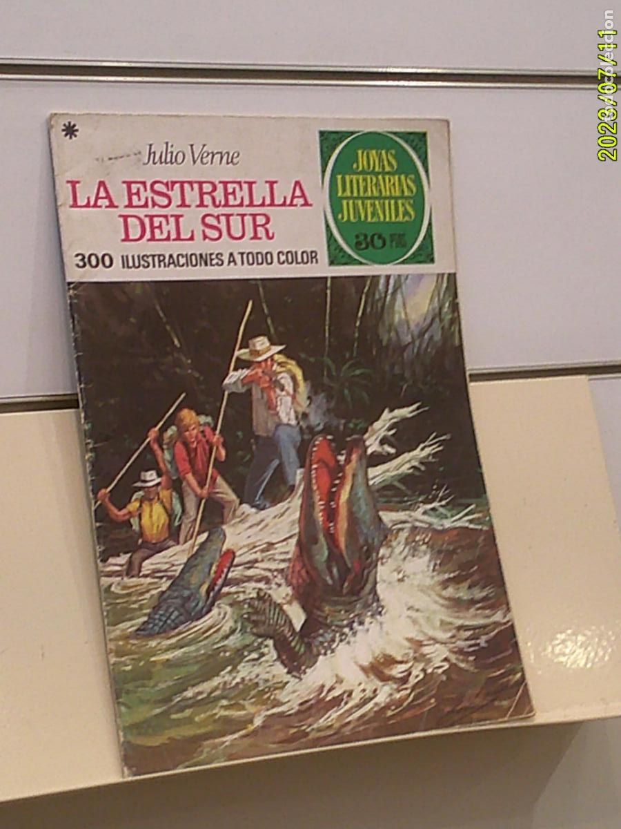 Tebeos: JOYAS LITERARIAS JUVENILES N&ordm; 33 LA ESTRELLA DEL SUR JULIO VERNE - BRUGUERA