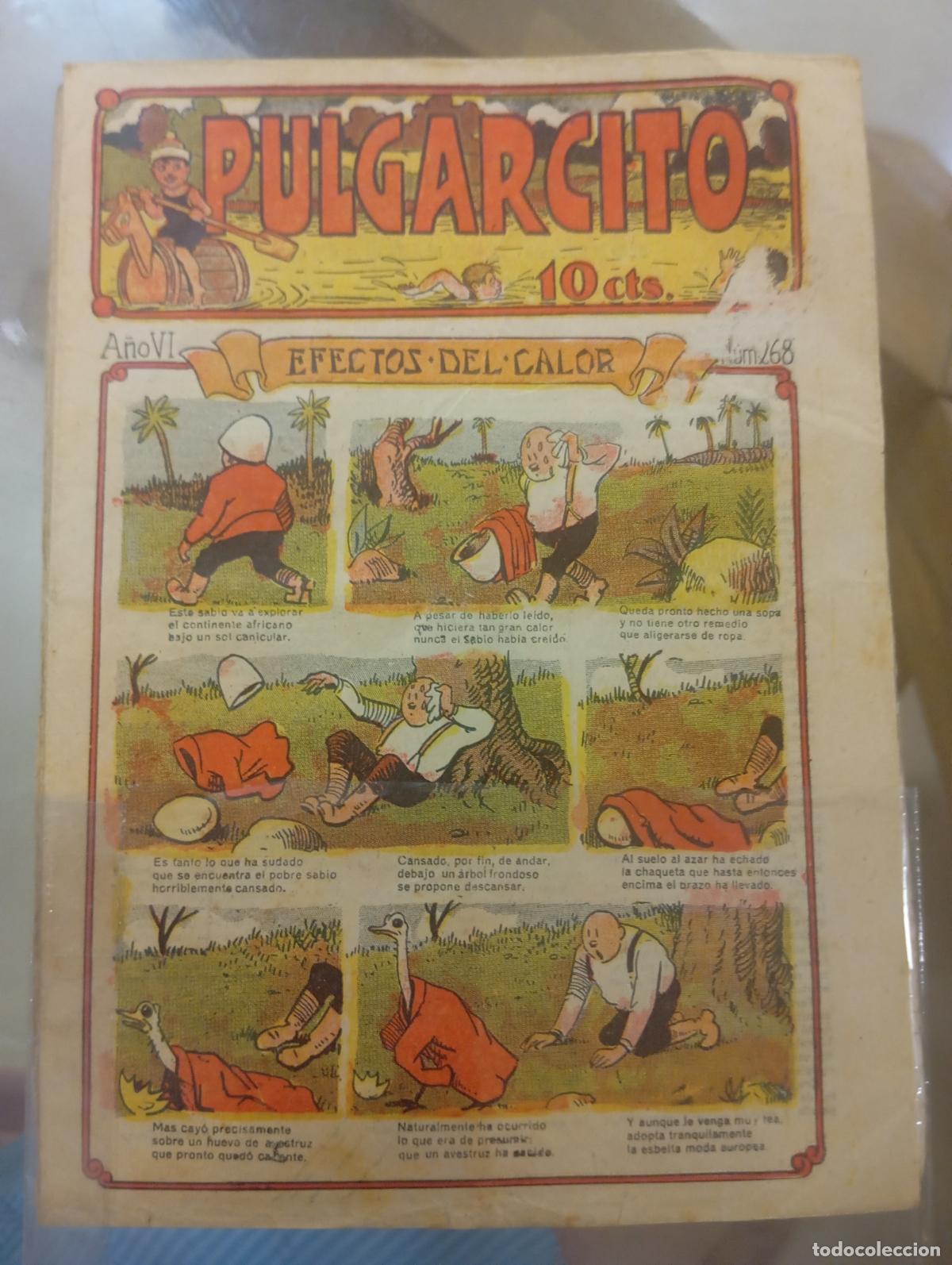 Tebeos: PULGARCITO 268 BRUGUERA GATO NEGRO