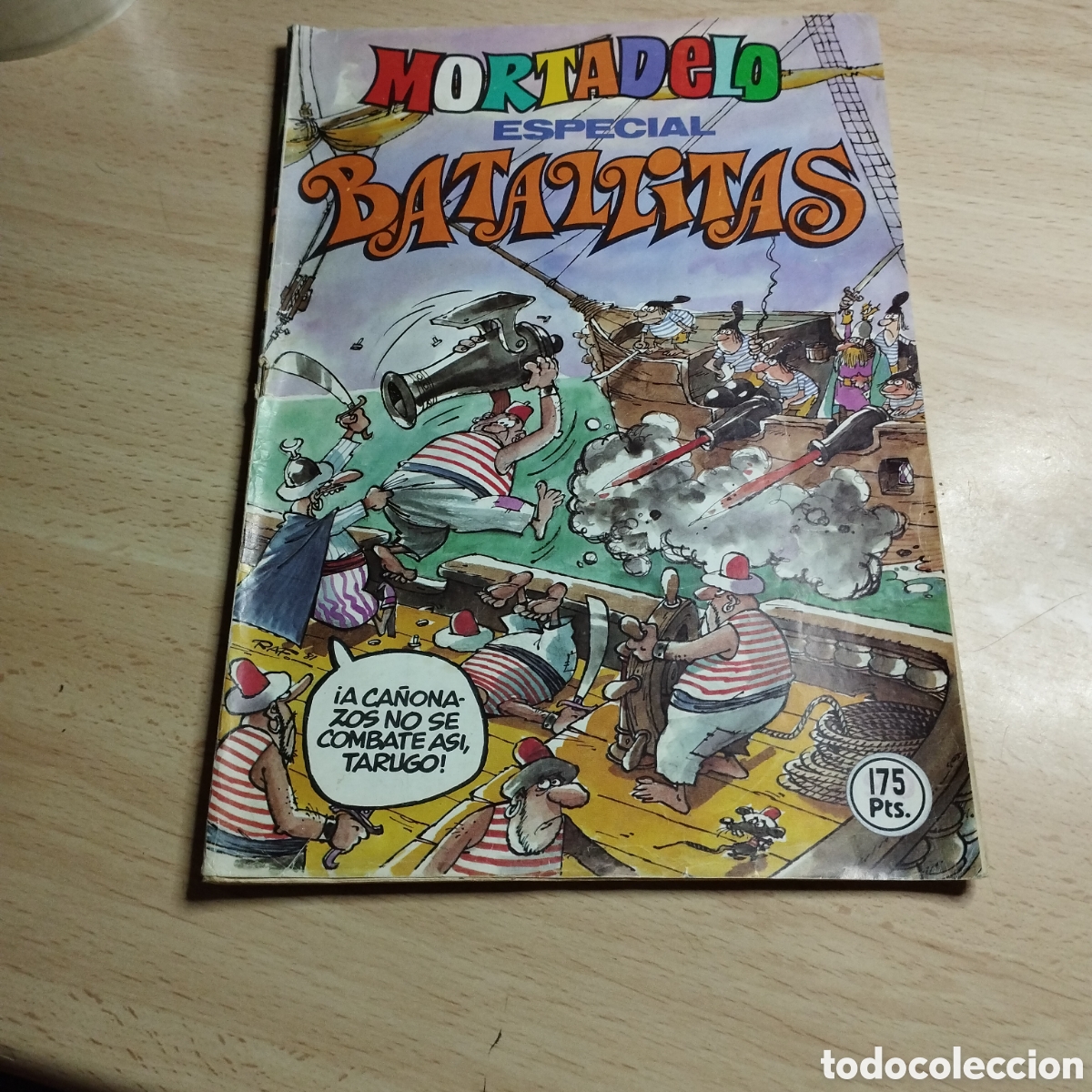 Tebeos: Mortadelo especial. Batallitas. Revista Juvenil N⁰126. Bruguera 1982