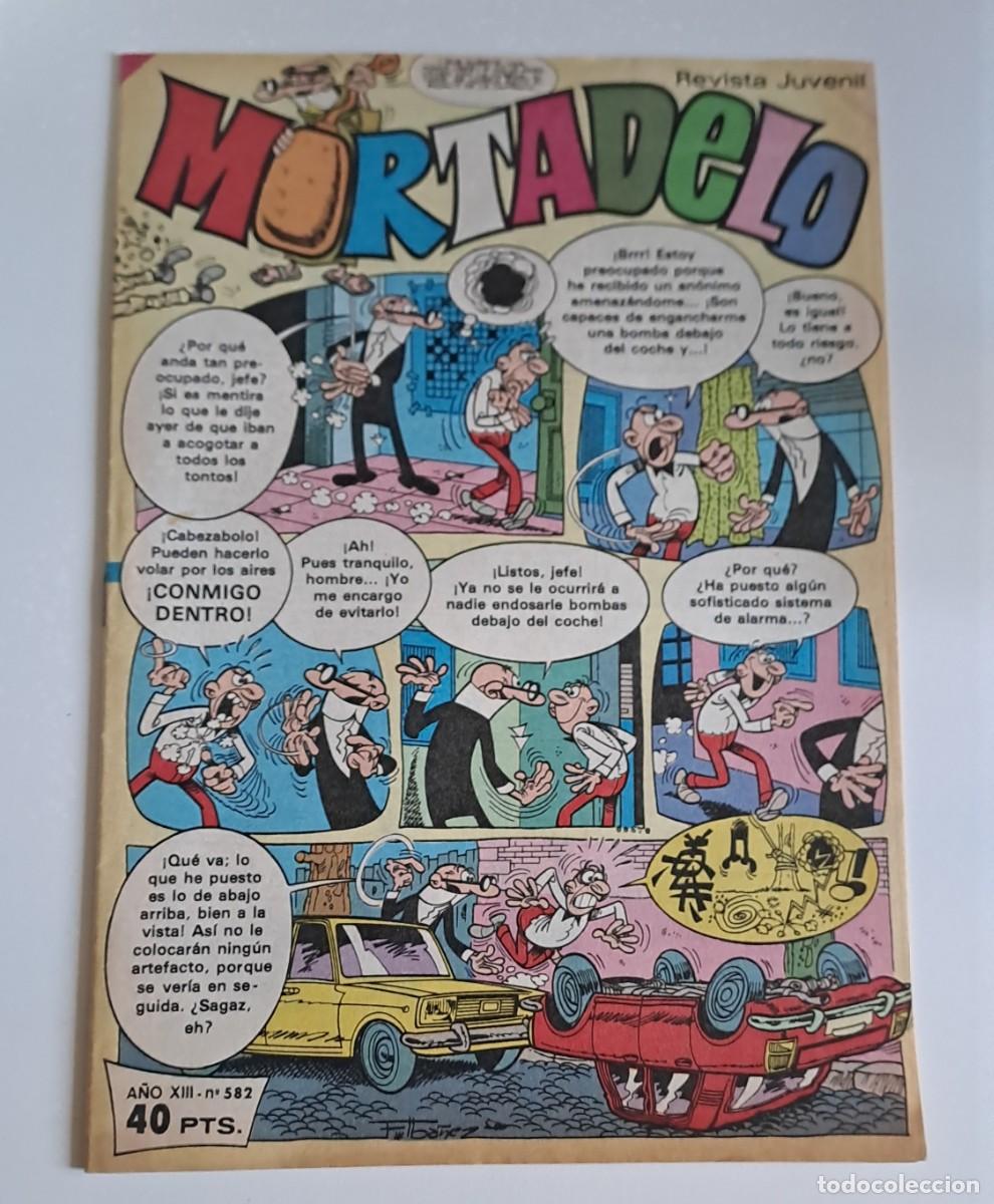 Tebeos: MORTADELO. A&Ntilde;O XIII N&ordm; 582 EDITORIAL BRUGUERA, 1982