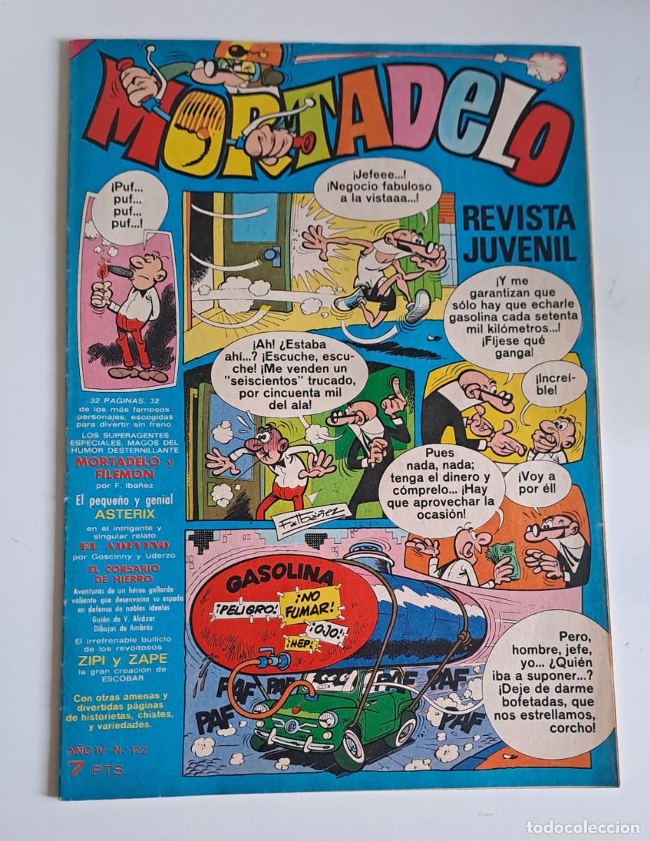Tebeos: MORTADELO. A&Ntilde;O IV N&ordm; 122 EDITORIAL BRUGUERA, 1973