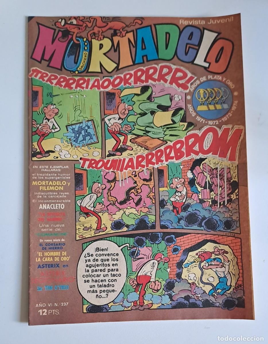 Tebeos: MORTADELO. A&Ntilde;O VI N&ordm; 237 EDITORIAL BRUGUERA, 1975