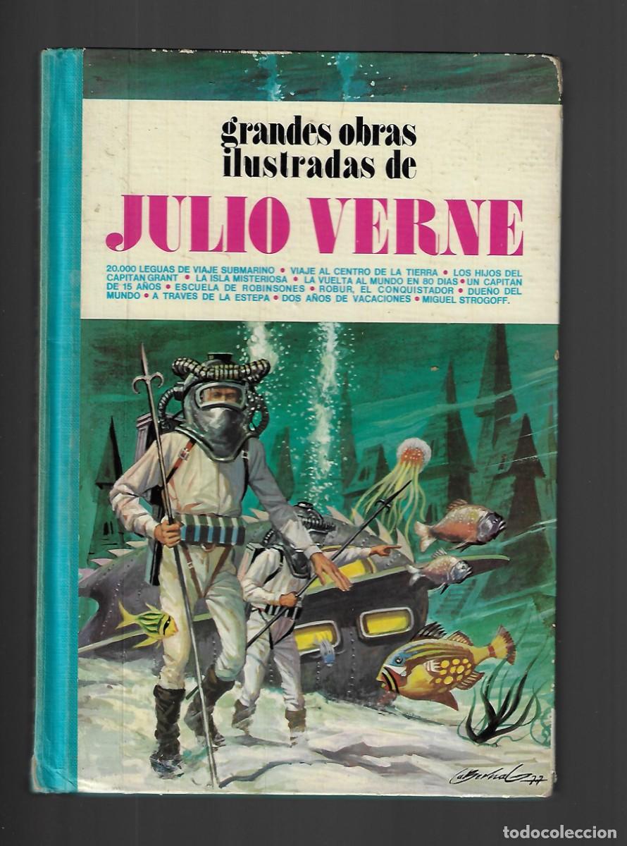 Tebeos: Bruguera. Grandes obras ilustradas de. 1. Julio Verne.