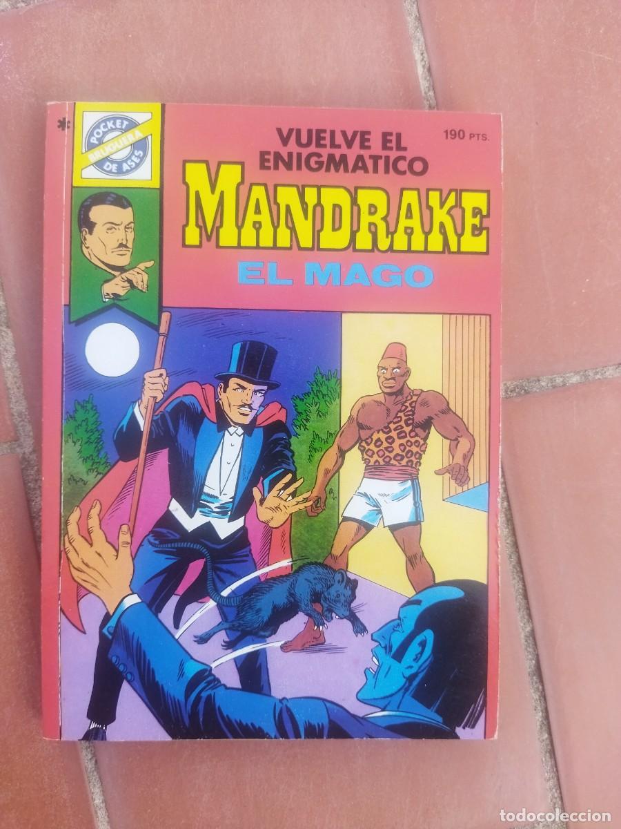 Tebeos: COMIC mandrake el mago bruguera pocket de ases n&ordm; 38
