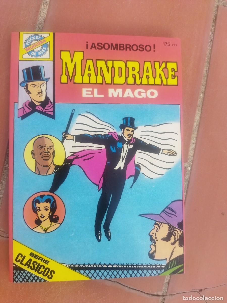 Tebeos: COMIC mandrake el mago bruguera pocket de ases n&ordm; 33