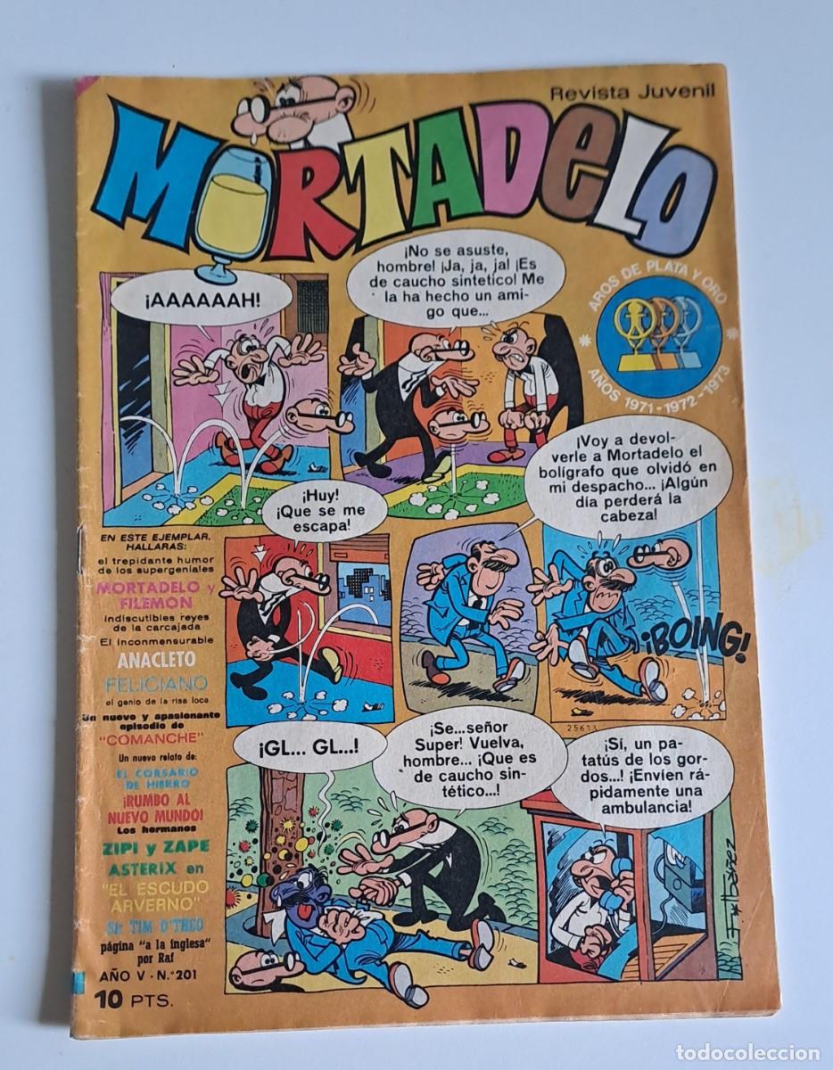 Tebeos: MORTADELO. A&Ntilde;O V N&ordm; 201 EDITORIAL BRUGUERA, 1974
