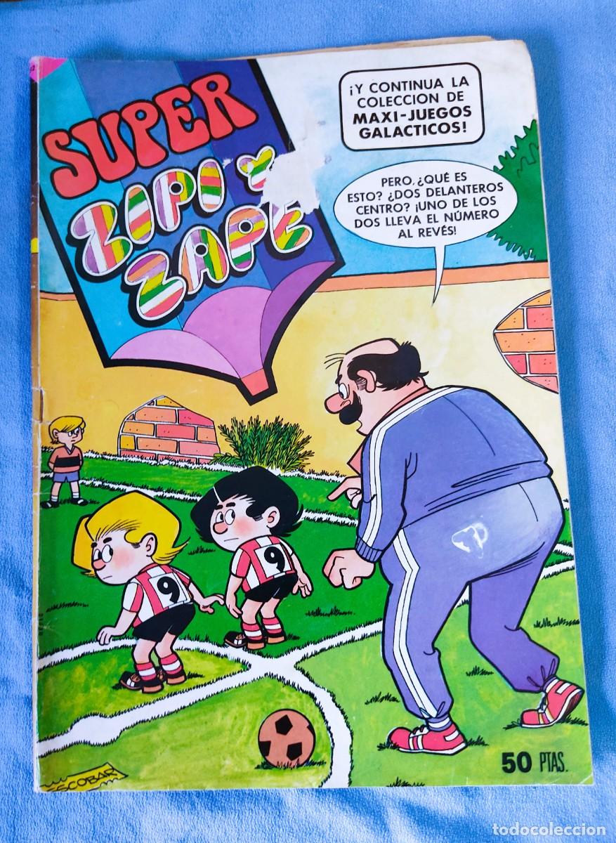 Tebeos: SUPER ZIPI Y ZAPE CON MAXI-JUEGOS GALACTICOS BATALLAS ESPACIALES LOS SELENITAS ATACAN N&ordm; 82