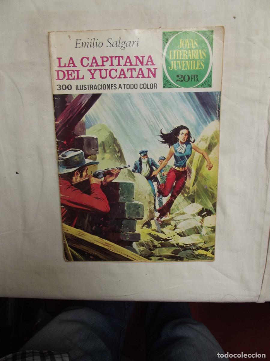 Tebeos: LA CAPITANA DE YUCATAN POR EMILIO SALGARI JOYAS LITERARIAS JUVENILES