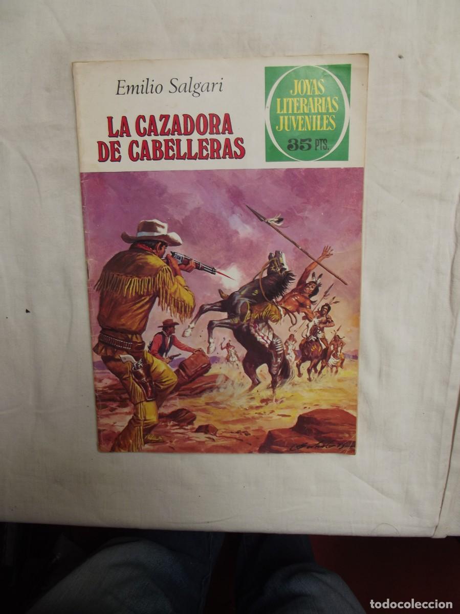 Tebeos: LA CAZADORA DE CABALLERAS POR EMILIO SALGARI JOYAS LITERARIAS JUVENILES