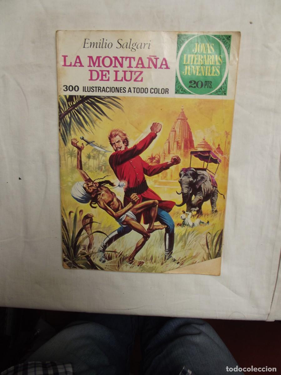Tebeos: LA MONTA&Ntilde;A DE LUZ POR EMILIO SALGARI JOYAS LITERARIAS JUVENILES