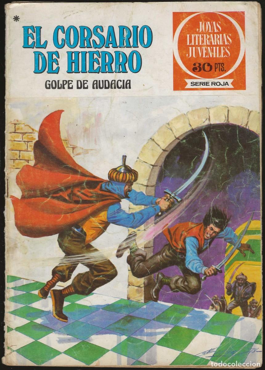 Tebeos: JOYAS LITERARIAS JUVENILES -- EL CORSARIO DE HIERRO -- N&ordm;51 GOLPE DE AUDACIA