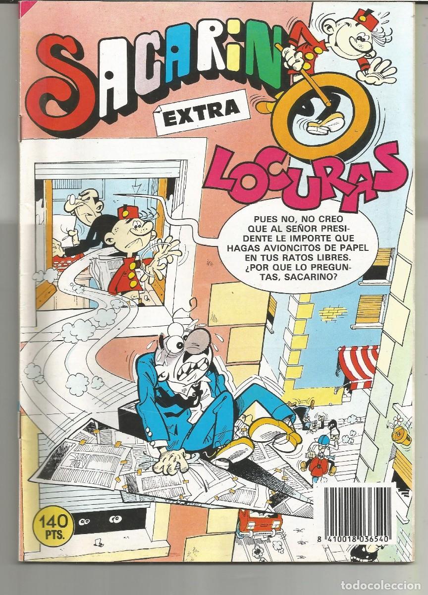 Tebeos: SACARINO EXTRA LOCURAS N&ordm; 93 EDITORIAL BRUGUERA