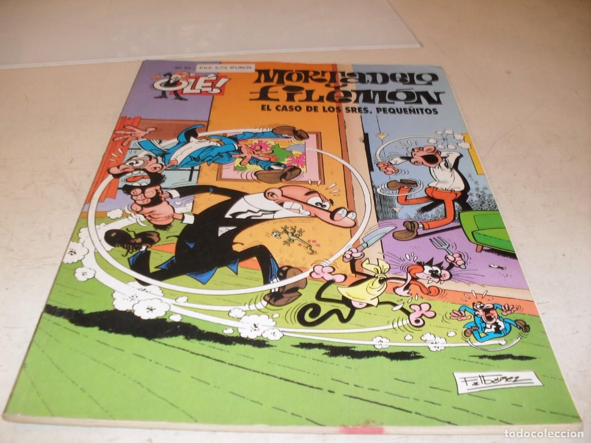 Tebeos: OLE N&ordm; 90 MORTADELO:EL CASO DE LOS SE&Ntilde;ORES PEQUE&Ntilde;ITOS,2&ordf; EDICION,DE 219.EDICIONES B,1993