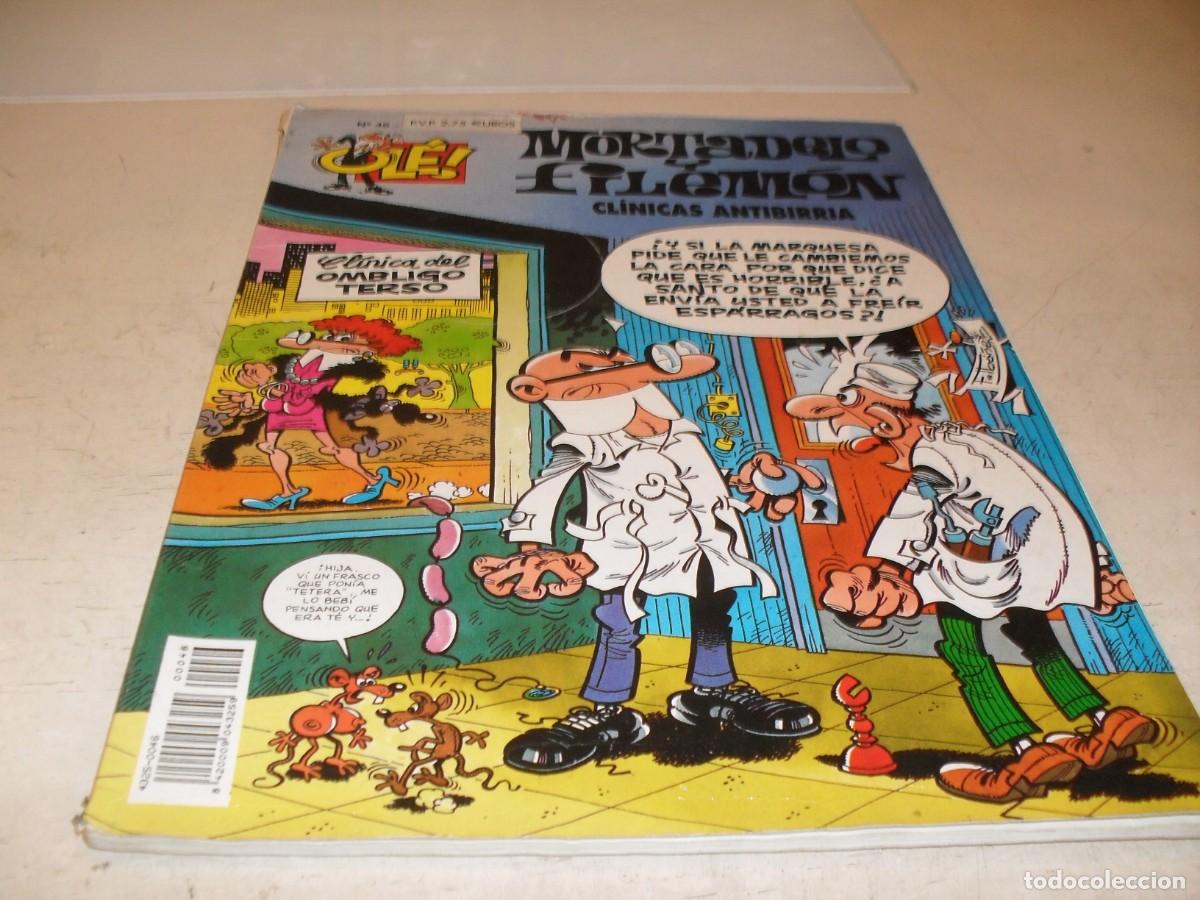 Tebeos: OLE N&ordm; 46 MORTADELO:CLINICA ANTIBIRRIA,3&ordf; EDICION,DE 219.EDICIONES B,1993