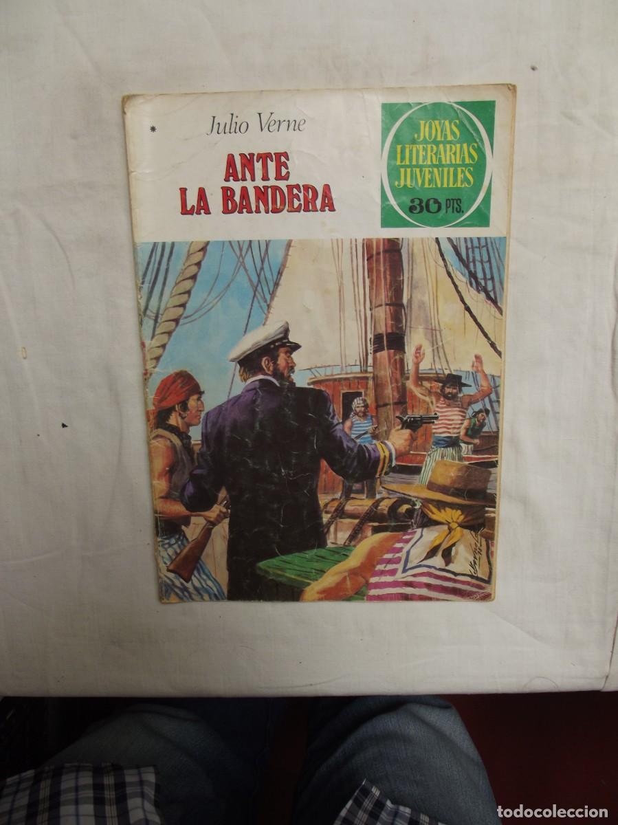 Tebeos: ANTE LA BANDERA POR JULIO VERNE JOYAS LITERARIAS JUVENILES