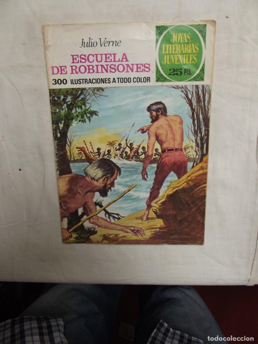 Tebeos: ESCUELA DE ROBINSONES POR JULIO VERNE JOYAS LITERARIAS JUVENILES