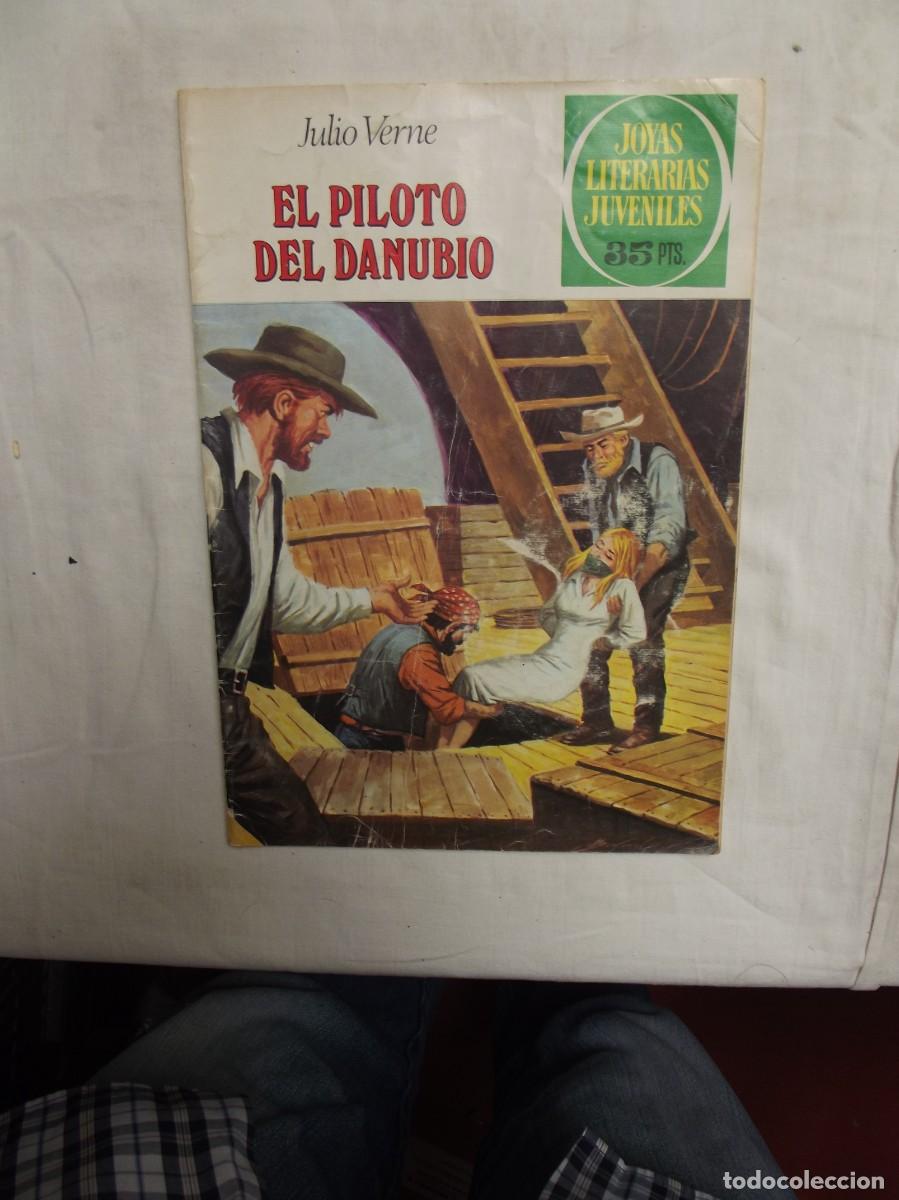 Tebeos: EL PILOTO DEL DANUBIO POR JULIO VERNE JOYAS LITERARIAS JUVENILES