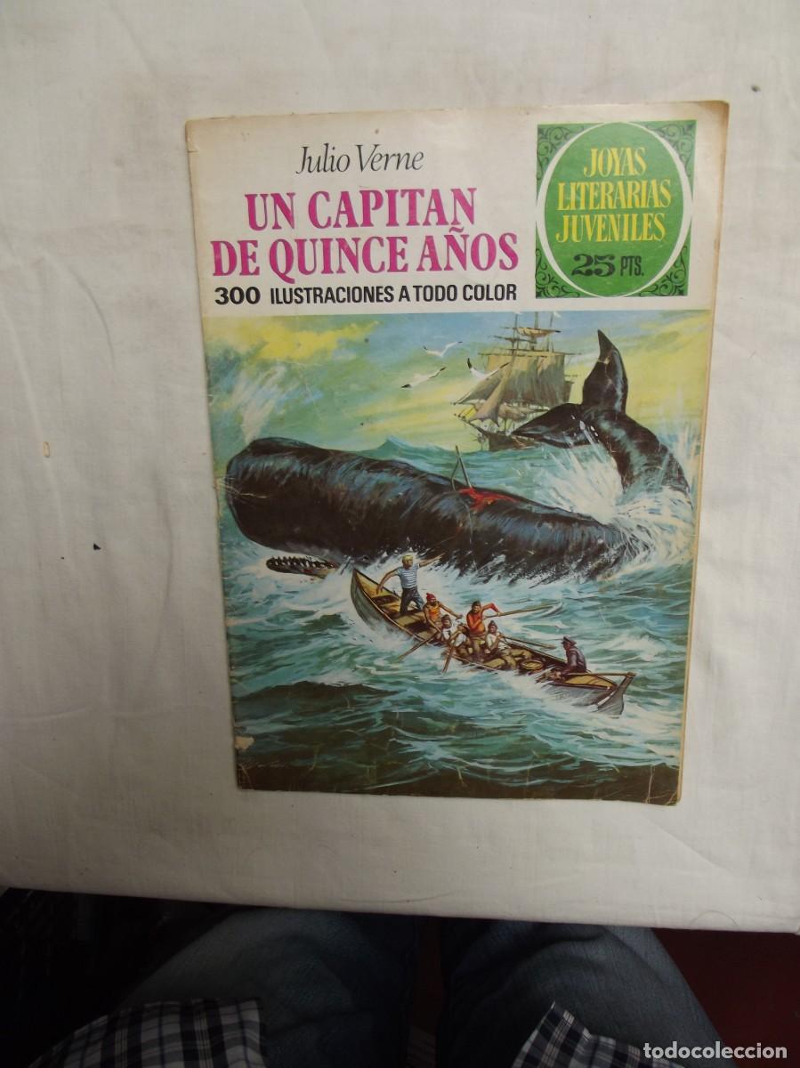 Tebeos: UN CAPITAN DE QUINCE A&Ntilde;OS POR JULIO VERNE JOYAS LITERARIAS JUVENILES