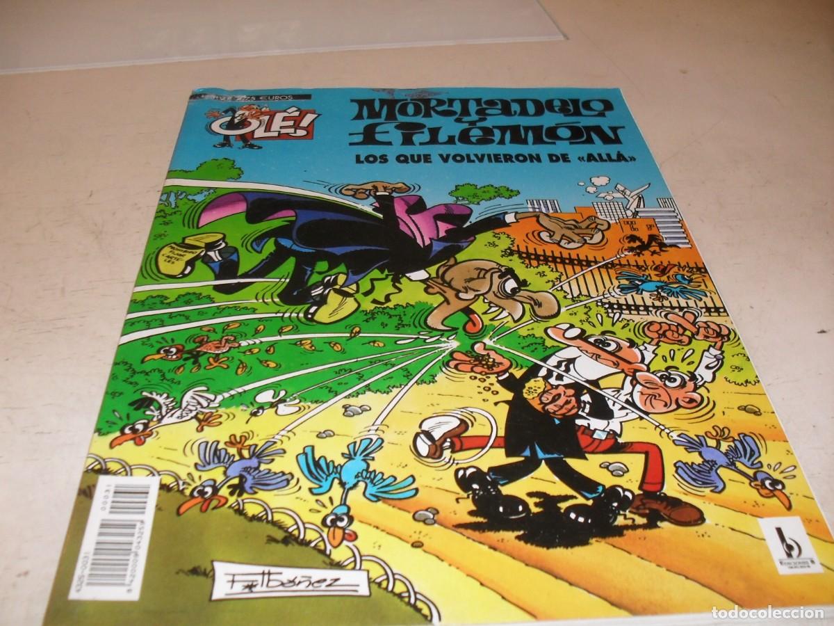 Tebeos: OLE N&ordm; 31 MORTADELO:LOS QUE VOLVIERON DE ALLA,4&ordf; EDICION,DE 219.EDICIONES B,1993