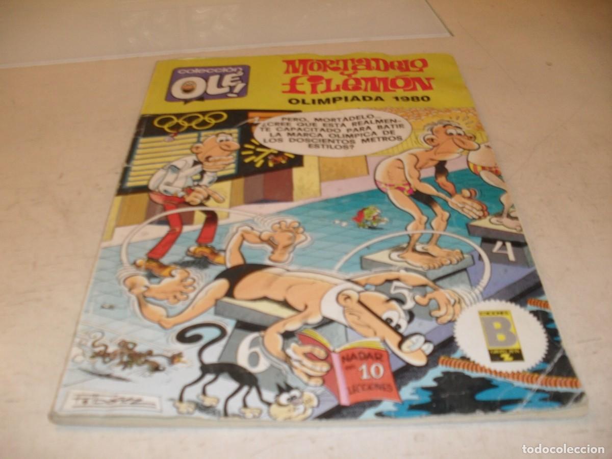 Tebeos: OLE N&ordm; 195 MORTADELO:OLIMPIADA 1980,1&ordf; EDICION,DE 417.EDICIONES B,1987