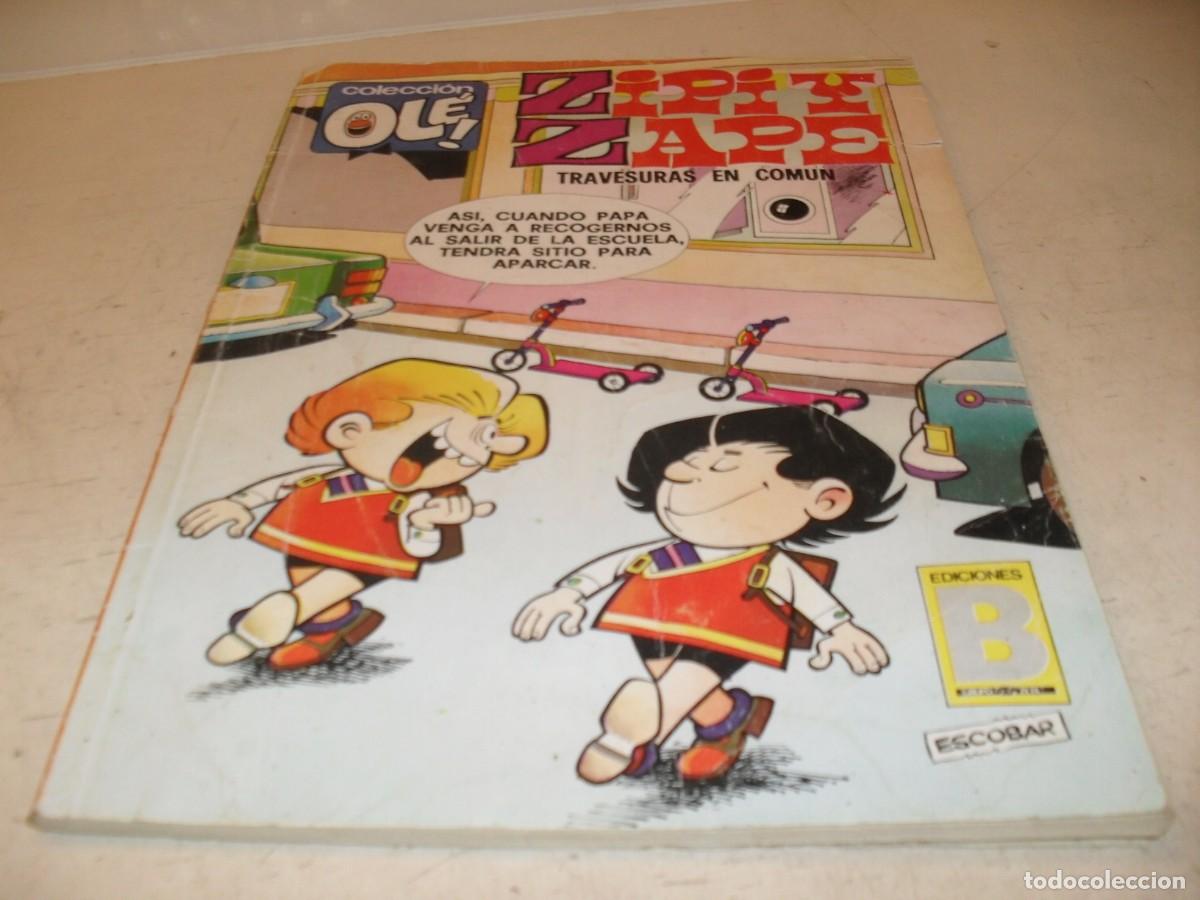 Tebeos: OLE N&ordm; 123 ZIPI Y ZAPE:TRAVESUIRAS EN COMUN,2&ordf; EDICION,DE 417.EDICIONES B,1987