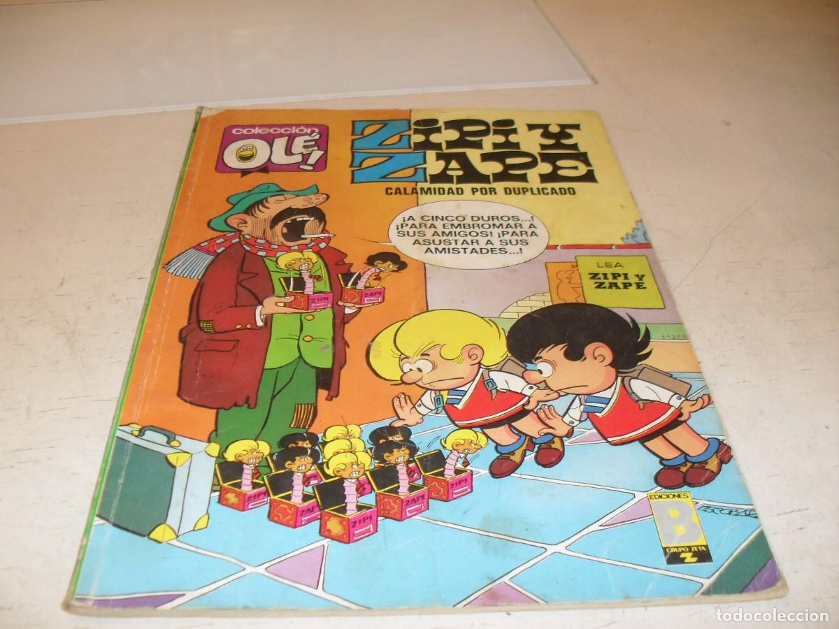 Tebeos: OLE N&ordm; 67 ZIPI Y ZAPE:CALAMIDAD POR DUPLICADO,1&ordf; EDICION,DE 417.EDICIONES B,1987