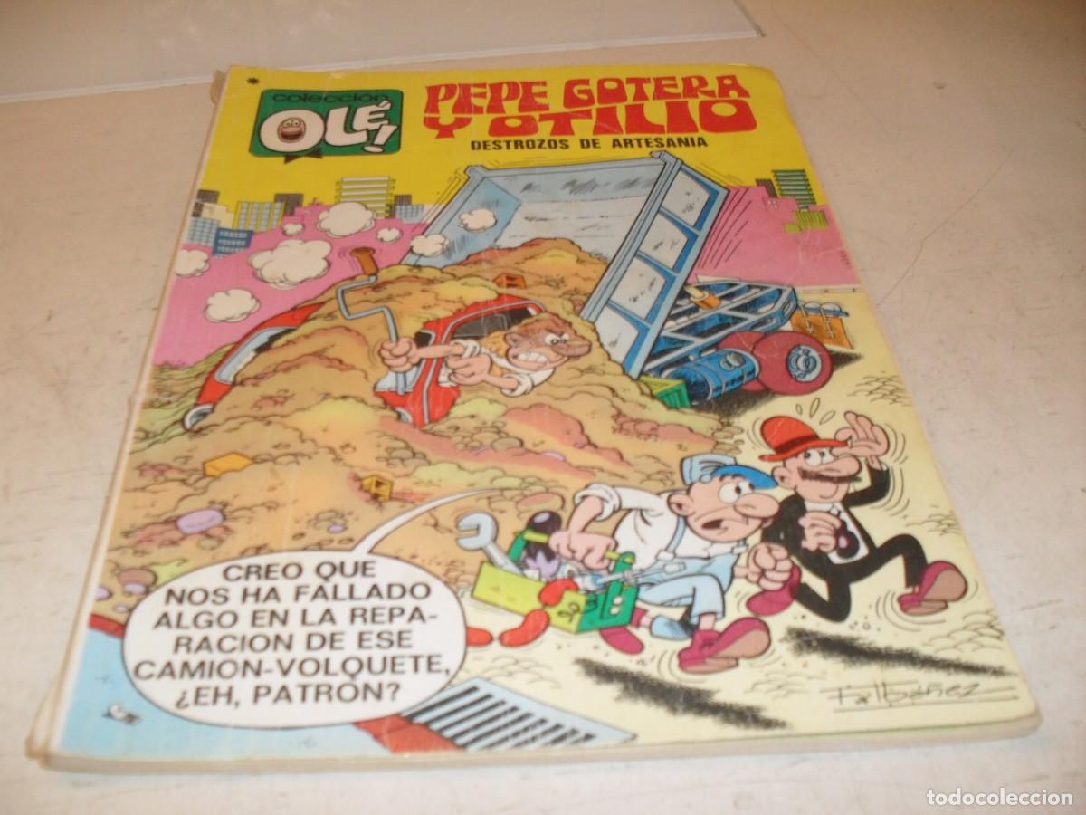 Tebeos: OLE N&ordm; 31 PEPE GOTERA Y OTILIO:DESTROZOS DE ARTESANIA,3&ordf; EDICION,DE 316,BRUGUERA,1971