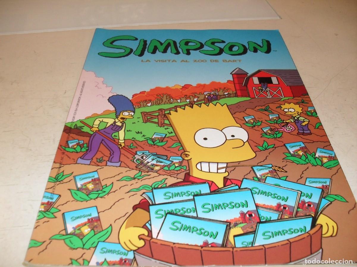 BDs: OLE LOS SIMPSON OLE N&ordm; SIN NUMERAR,LA VISITA AL ZOO DE BART,EDICIONES B,1996