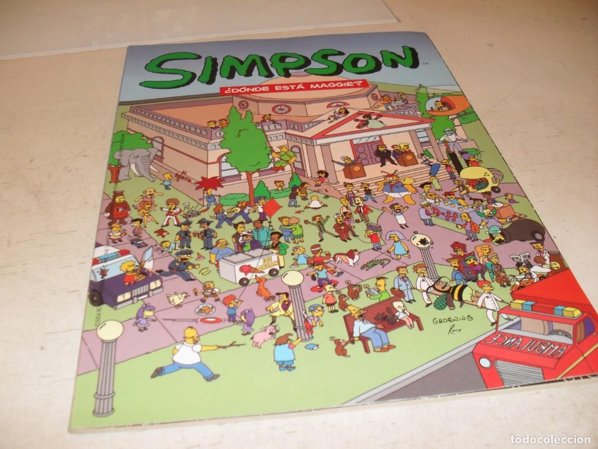 BDs: OLE LOS SIMPSON OLE N&ordm; SIN NUMERAR,DONDE ESTA MAGGIE,EDICIONES B,1996