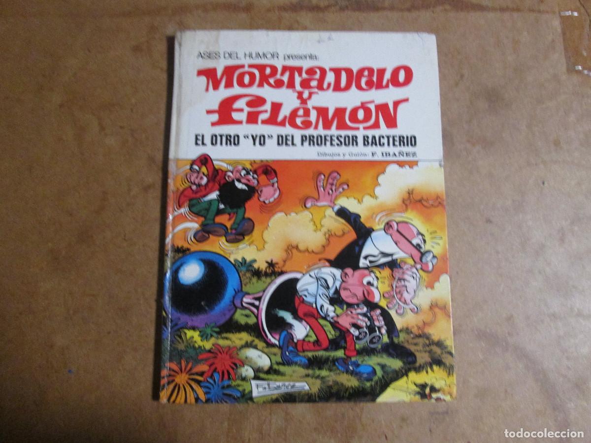Tebeos: colecci&oacute;n ases del humor n&ordm; 24, el otro &rdquo; yo &rdquo; del profesor bacterio, Mortadelo y Filem&oacute;n, bruguera