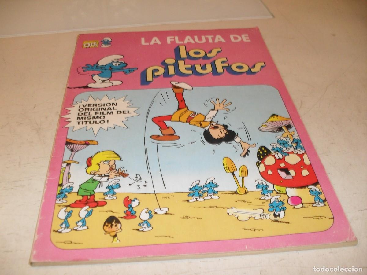 Tebeos: OLE LOS PITUFOS N&ordm; 1,LA FLAUTA DE LOS PITUFOS,DE 20,1&ordf; EDICION.BRUGUERA,1980
