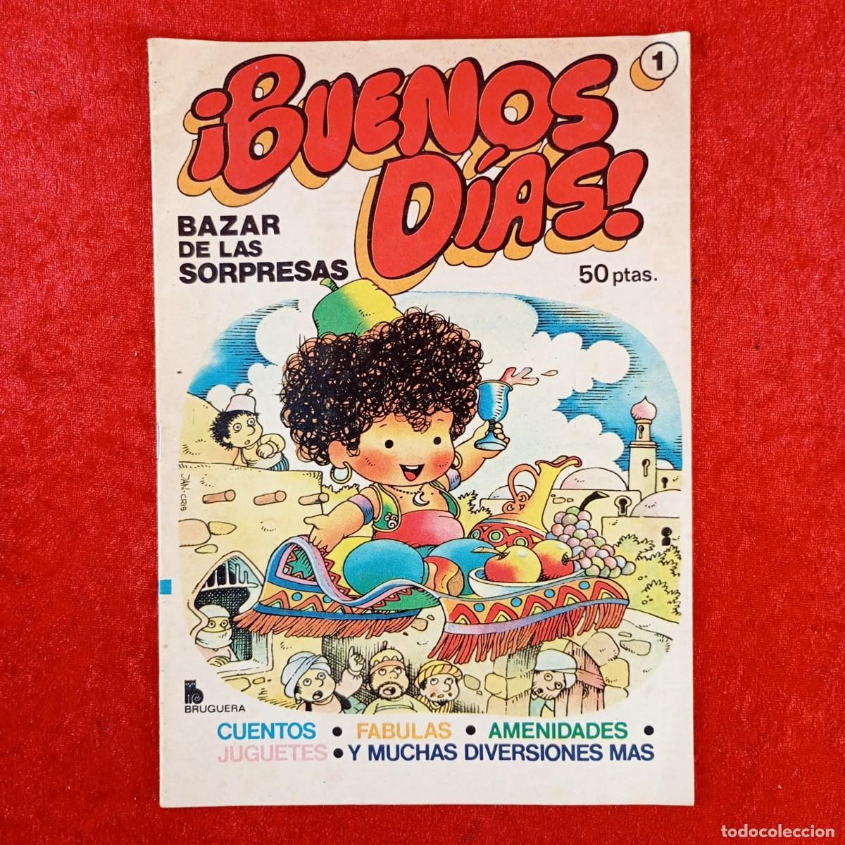 Tebeos: &iexcl;BUENOS D&Iacute;AS! - BAZAR DE LAS SORPRESAS - EDITORIAL BRUGUERA - N&ordm; 1 / 1770