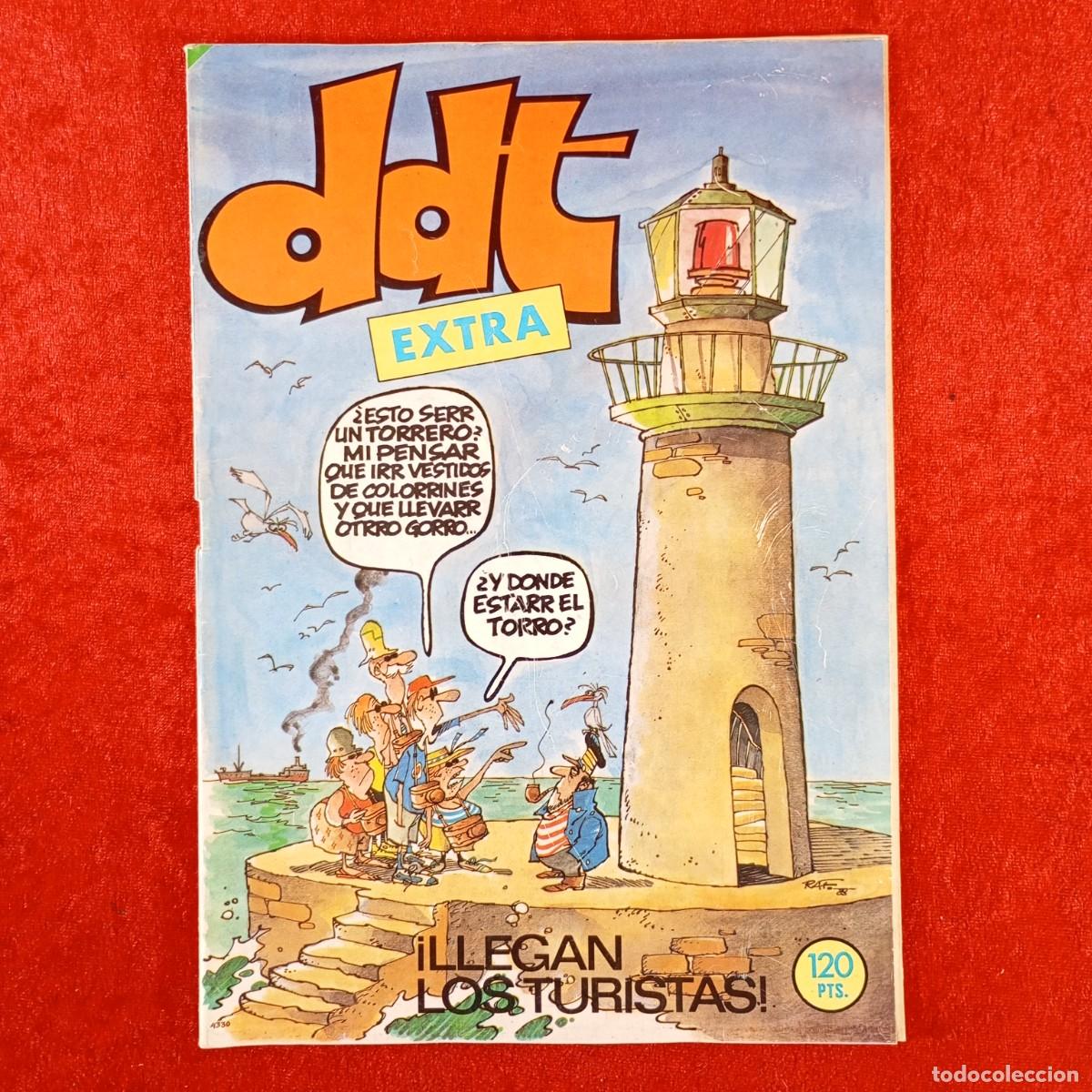 Tebeos: DDT EXTRA - &iexcl;LLEGAN LOS TURISTAS! - A&Ntilde;O XXV, NO. 33 - JULIO DE 1983 - EDITORIAL BRUGUERA / 1773