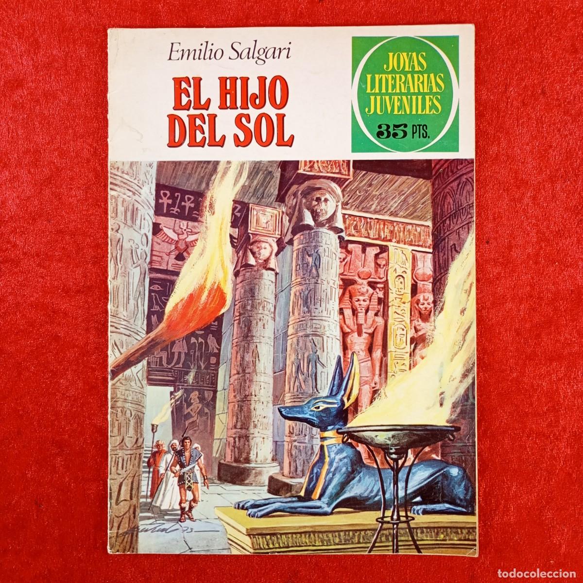 Tebeos: EL HIJO DEL SOL - EMILIO SALGARI - JOYAS LITERARIAS JUVENILES - EDITORIAL BRUGUERA - N&ordm; 83 / 1784