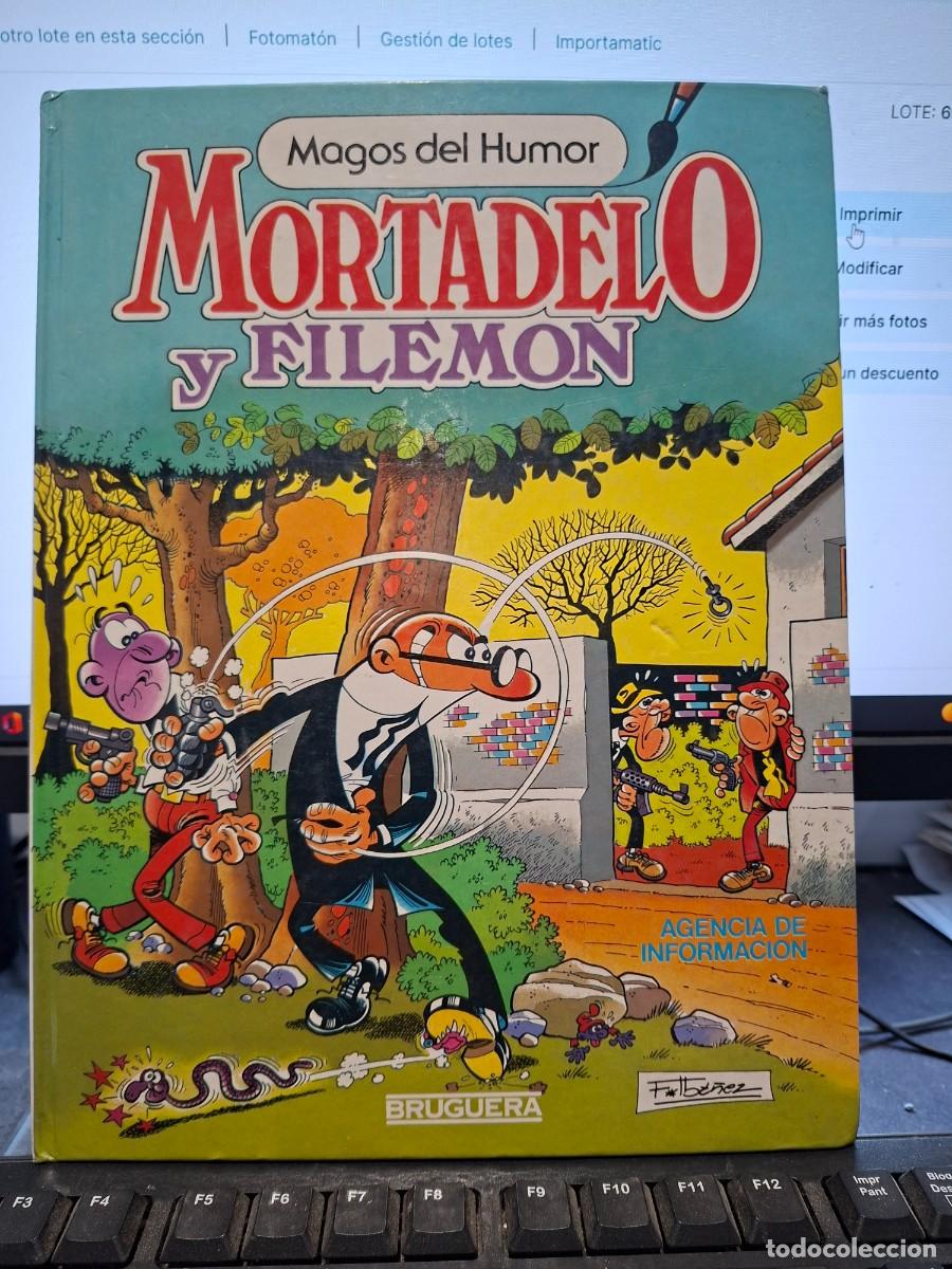 Tebeos: MAGOS DEL HUMOR N&ordm; 9 - MORTADELO Y FILEMON - BRUGUERA CAJA 1