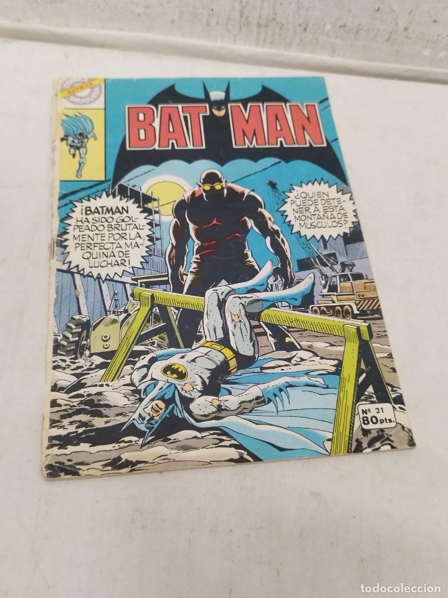 Tebeos: Comic Batman N&ordm; 21 Bruguera 1977.