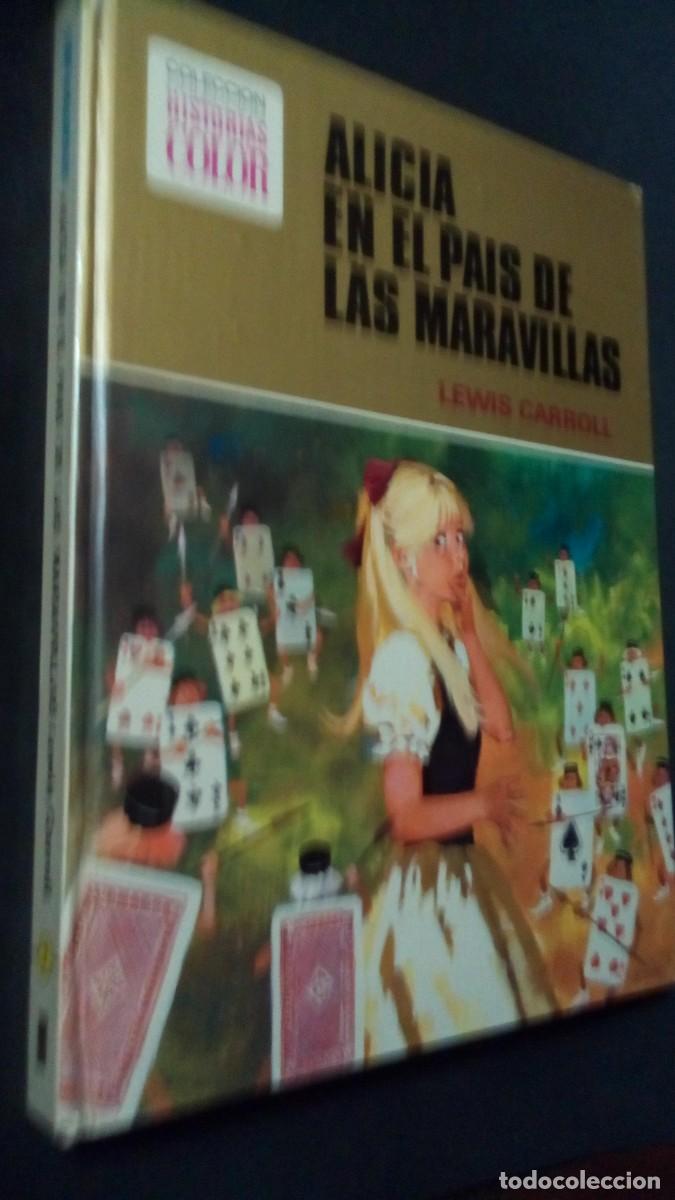 Tebeos: HISTORIAS COLOR. -SERIE MUJERCITAS-. N&ordm; 7. -ALICIA EN EL PA&Iacute;S MARAVILLAS.- LEWIS C. BRUGUERA 1973
